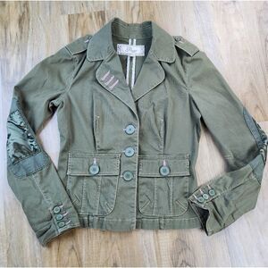 ☔️💜Plugg Olive Green Blazer Jacket Small